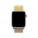 Apple Camel Sport Loop - оригинална текстилна каишка за Apple Watch 38мм, 40мм (бежов-жълт) 3