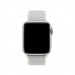 Apple Watch Nike Band Sport Loop - оригинална текстилна каишка за Apple Watch 38мм, 40мм, 41мм (бял) 2
