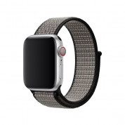 Apple Watch Nike Band Sport Loop - оригинална текстилна каишка за Apple Watch 38мм, 40мм (сив-кафяв) 1