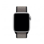 Apple Watch Nike Band Sport Loop - оригинална текстилна каишка за Apple Watch 38мм, 40мм (сив-кафяв) 2