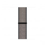 Apple Watch Nike Band Sport Loop - оригинална текстилна каишка за Apple Watch 38мм, 40мм (сив-кафяв)