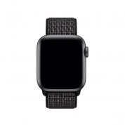 Apple Watch Nike Band Sport Loop - оригинална текстилна каишка за Apple Watch 42мм, 44мм (черен) 2