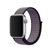 Apple Watch Nike Band Sport Loop - оригинална текстилна каишка за Apple Watch 42мм, 44мм (лилав-сив) 1