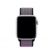 Apple Watch Nike Band Sport Loop - оригинална текстилна каишка за Apple Watch 42мм, 44мм (лилав-сив) 2