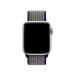 Apple Watch Nike Band Sport Loop - оригинална текстилна каишка за Apple Watch 42мм, 44мм (лилав-сив) 3