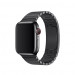 Apple Link Bracelet Band - оригинална стоманена каишка за Apple Watch 38мм, 40мм (черен)  2