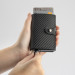 4smarts LAVAVIK Anti-RFID Wallet with Buckle - кожен портфейл с RFID защита (черен-карбон) 3