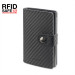 4smarts LAVAVIK Anti-RFID Wallet with Buckle - кожен портфейл с RFID защита (черен-карбон) 1