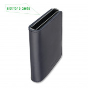 4smarts LAVAVIK Anti-RFID Wallet - кожен портфейл с RFID защита (тъмносин)  1