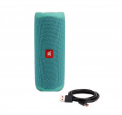 JBL Flip 5 Portable Waterproof Speaker (teal) 4