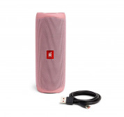 JBL Flip 5 Portable Waterproof Speaker (pink) 4