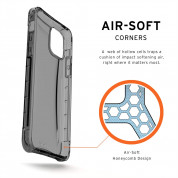 Urban Armor Gear Plyo Case - удароустойчив хибриден кейс за iPhone 11 Pro Max (черен) 4