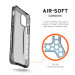 Urban Armor Gear Plyo Case - удароустойчив хибриден кейс за iPhone 11 (прозрачен) 5