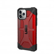 Urban Armor Gear Plasma - удароустойчив хибриден кейс за iPhone 11 Pro (червен) 1