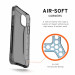 Urban Armor Gear Plyo Case - удароустойчив хибриден кейс за iPhone 11 (черен) 5