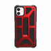 Urban Armor Gear Monarch Case - удароустойчив хибриден кейс за iPhone 11 (червен) 3