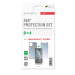 4smarts 360° Protection Set - тънък силиконов кейс и стъклено защитно покритие за дисплея на iPhone 11 Pro Max (прозрачен) 3