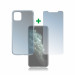 4smarts 360° Protection Set - тънък силиконов кейс и стъклено защитно покритие за дисплея на iPhone 11 Pro Max (прозрачен) 1