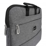4smarts Laptop Bag Spekter - елегантна чанта за преносими компютри до 18 инча (тъмносив)  2