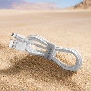 Baseus Mini Lightning USB Cable - Lightning USB кабел за iPhone, iPad и iPod с Lightning (100 см) (бял) 2