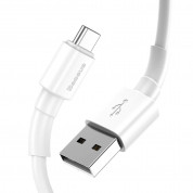 Baseus Mini USB-C Cable - USB-C кабел за устройства с USB-C порт (100 см) (бял) 1