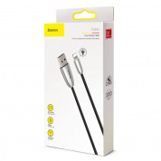 Baseus Torch Lightning USB Cable - Lightning USB кабел за Apple устройства с Lightning порт (100 см) (черен) 3