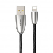 Baseus Torch Lightning USB Cable for iPhone with Lightning connectors (100 cm) (black) 1