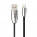 Baseus Torch Lightning USB Cable - Lightning USB кабел за Apple устройства с Lightning порт (100 см) (черен) 2