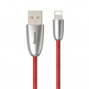 Baseus Torch Lightning USB Cable for iPhone with Lightning connectors (100 cm) (red) 1