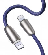 Baseus Torch Lightning USB Cable - Lightning USB кабел за Apple устройства с Lightning порт (100 см) (син) 1