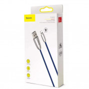 Baseus Torch Lightning USB Cable - Lightning USB кабел за Apple устройства с Lightning порт (100 см) (син) 5