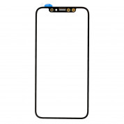 OEM iPhone XS Glass Lens Screen and Frame Cold Pressed (black)