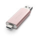 Satechi USB-C Card Reader USB 3.0 - четец за microSD и SD карти памет за мобилни устройства (розово злато) 4