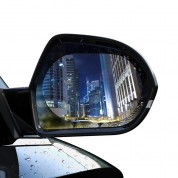 Baseus 0.15mm Rainproof Film for Car Rear-View Mirror - водооблъскващи лепенки за страничните огледала на вашия автомобил (2 броя, овални, 135 х 95 мм) 3