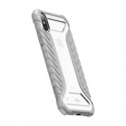 Baseus Michelin Case - удароустойчив хибриден кейс за iPhone XS, iPhone X (сив) 3