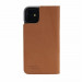 JT Berlin BookCase Tegel Case - хоризонтален кожен (естествена кожа) калъф тип портфейл за iPhone 11 (кафяв) 4