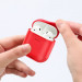 Baseus Airpods Silicone Wireless Charging Case - силиконов калъф с възможност за безжично зареждане за Apple Airpods & Apple Airpods 2 (червен) 5
