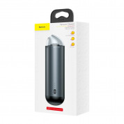 Baseus Capsule Cordless Mini Wireless Vacuum Cleaner (CRXCQ01-01) - преносима прахосмукачка с вградена презареждаема батерия (черен) 5