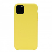 JT Berlin Steglitz Silicone Case - силиконов калъф за iPhone 11 Pro (жълт)