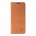 JT Berlin BookCase Tegel Case - хоризонтален кожен (естествена кожа) калъф тип портфейл за iPhone 11 Pro Max (кафяв) 1