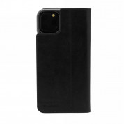 JT Berlin BookCase Tegel Case - хоризонтален кожен (естествена кожа) калъф тип портфейл за iPhone 11 Pro Max (черен) 3