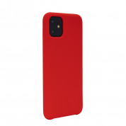 JT Berlin Steglitz Silicone Case - силиконов калъф за iPhone 11 (червен) 2