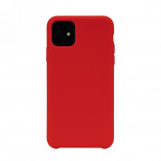 JT Berlin Steglitz Silicone Case - силиконов калъф за iPhone 11 (червен)