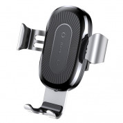 Baseus Wireless Charger Gravity Car Mount (WXYL-0S) (silver)