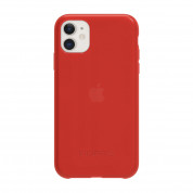 Incipio NGP Pure Case - удароустойчив силиконов (TPU) калъф за iPhone 11 (червен) 3