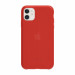 Incipio NGP Pure Case - удароустойчив силиконов (TPU) калъф за iPhone 11 (червен) 4