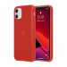 Incipio NGP Pure Case - удароустойчив силиконов (TPU) калъф за iPhone 11 (червен) 1