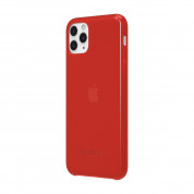 Incipio NGP Pure Case - удароустойчив силиконов (TPU) калъф за iPhone 11 Pro Max (червен) 1