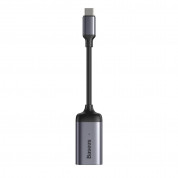 Baseus Enjoyment USB-C to HDMI Adapter - USB-C адаптер за свързване от USB-C към HDMI (тъмносив) 3