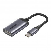 Baseus Enjoyment USB-C to HDMI Adapter - USB-C адаптер за свързване от USB-C към HDMI (тъмносив)